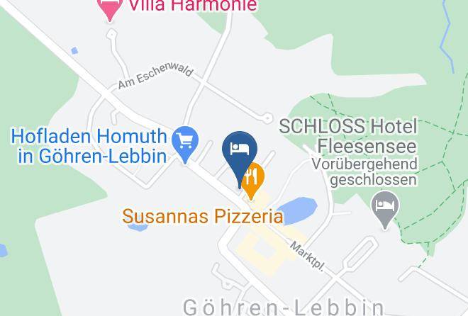 Mecklenburgische Seenplatte - Residenz Fleesensee Maps