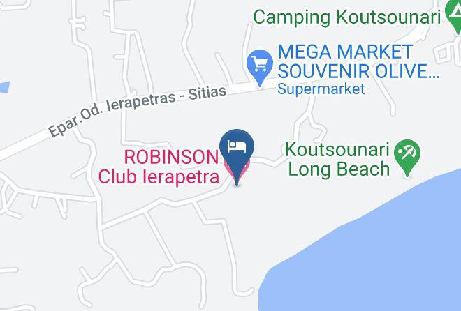 Lasithi - Robinson Club Ierapetra Maps