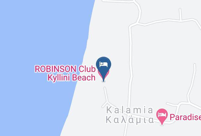 Ilia - Robinson Club Kyllini Beach Maps