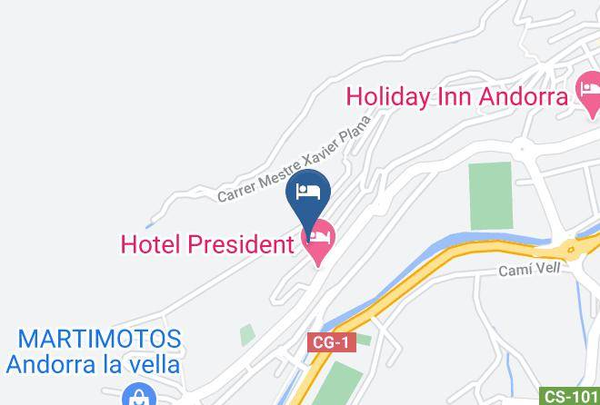 Andorra La Vella - Roc Del Sola Maps