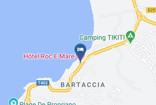 Southernsica - Hotel Roc E Mare Maps