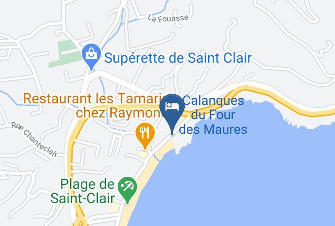 Var - Roc Hotel Le Lavandou Maps