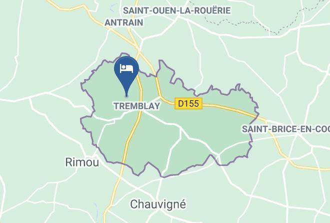 Ille Et Vilaine - Roc'land Hotel Restaurant Club Maps