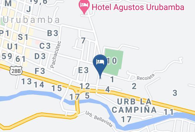 Urubamba - Roca Fuerte Sacred Valley Hotel Maps