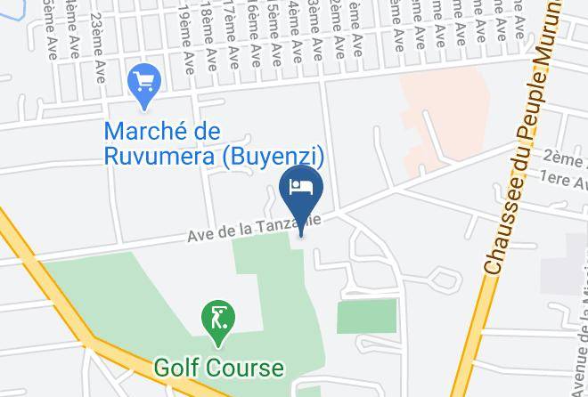 Bujumbura - Roca Golf Hotel Maps