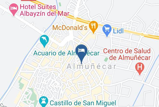 Rocamar Almunecar Map