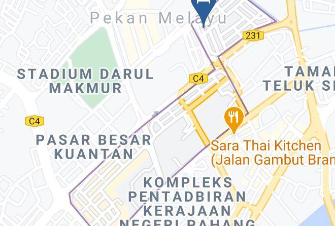 Kuantan District - Rocana Hotel Maps
