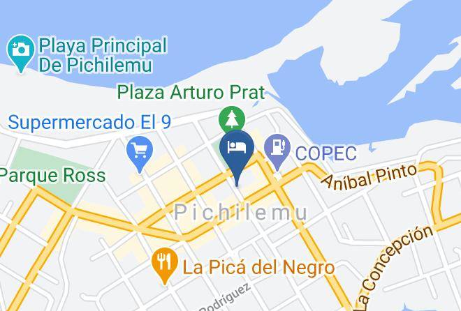 Cardenal Caro Province - Hotel Rocas Del Pacifico Maps