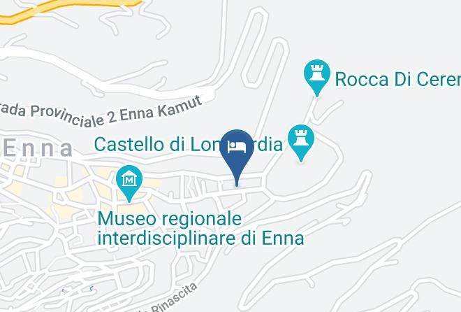 Enna - Rocca Di Cerere Case Vacanza Maps