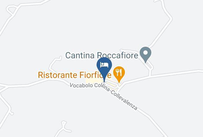 Perugia - Roccafiore Wine Resort & Spa Maps