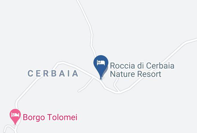 Siena - Roccia Di Cerbaia Country Resort Maps