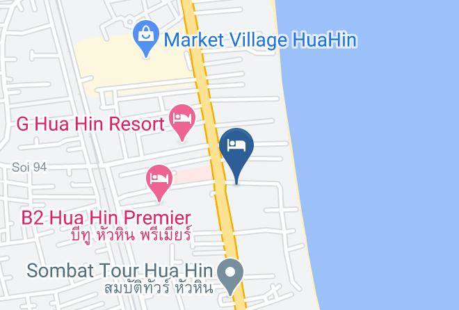 Amphoe Hua Hin - Rocco Huahin Condominium Maps