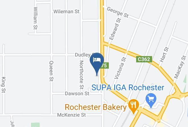 Campaspe - Rochester Motel Maps