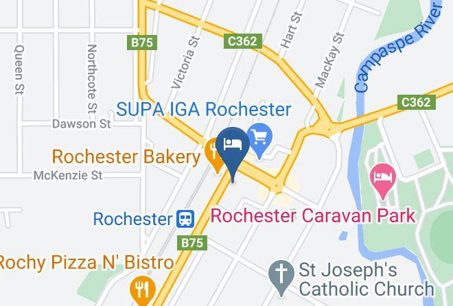 Campaspe - Rochester Wine Tavern & Bed And Breakfast Maps