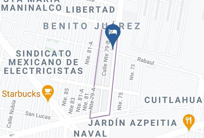 Azcapotzalco - Rocinante Hotel Maps