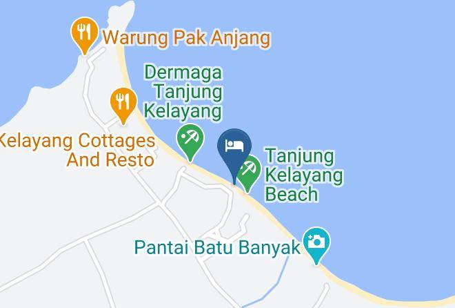 Belitung Regency - Rock And Wreck Dive Resort Maps