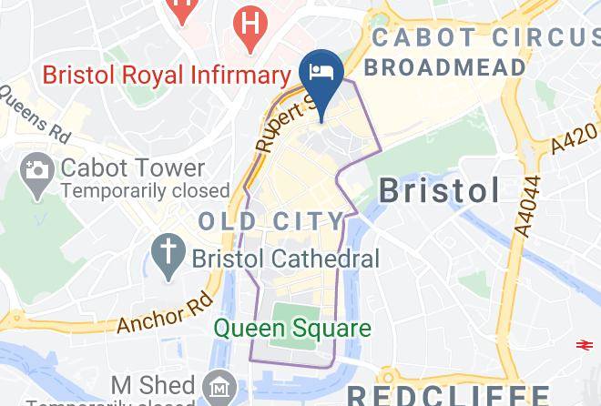 Bristol - Rock & Bowl Motel Maps