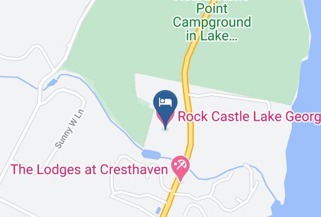 Warren - Rock Castle Lake George Maps