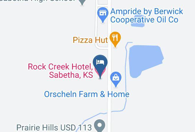 Nemaha - Rock Creek Hotel Sabetha Ks Maps