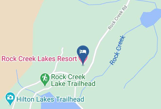Inyo - Rock Creek Lakes Resort Maps