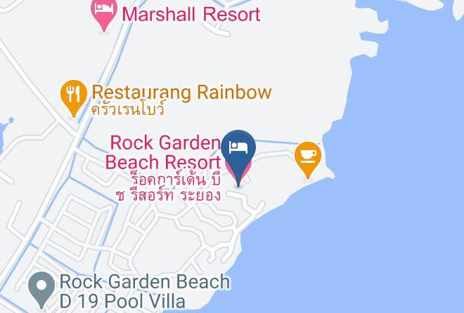 Amphoe Klaeng - Rock Garden Beach Resort Maps