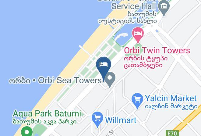 Batumi - Rock Hotel First Line Maps