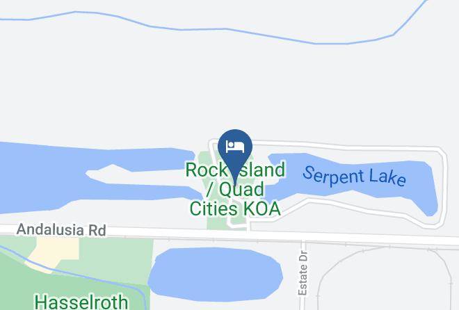 Rock Island - Rock Island Quad Cities Koa Maps