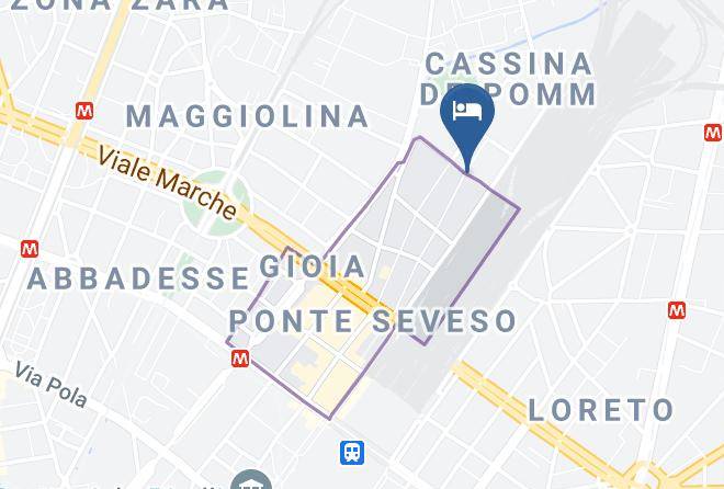 Milan - Rock'n'roll Home Maps