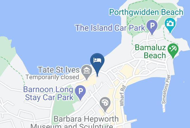 Rockfish St Ives Map