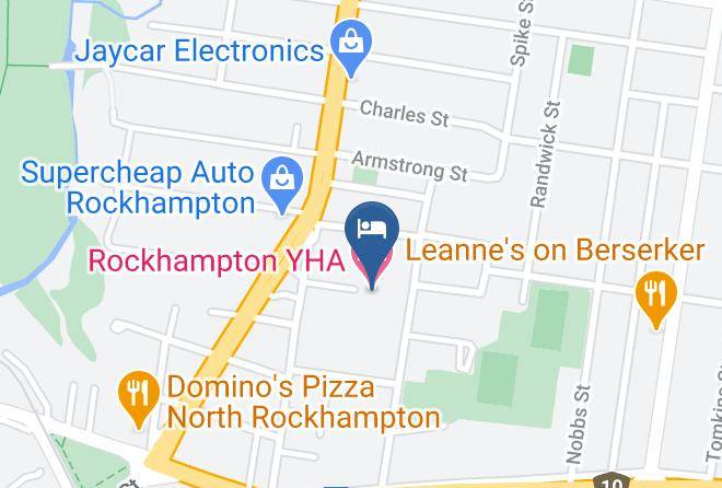 Rockhampton - Rockhampton Yha Maps
