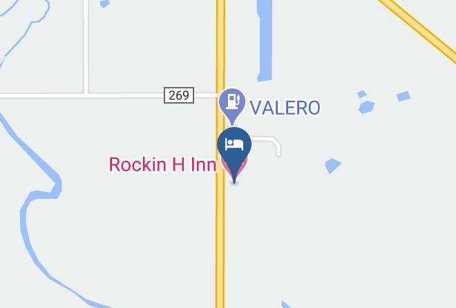 Rockin H Inn Map