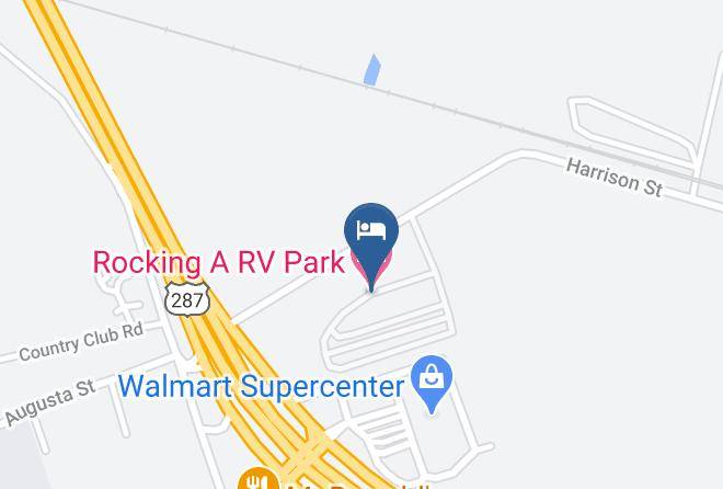 Wilbarger - Rocking A Rv Park Maps