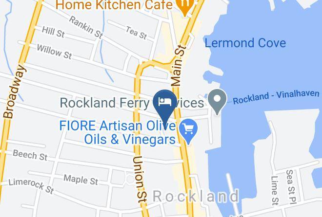 Knox - Rockland Harbor Hotel Maps