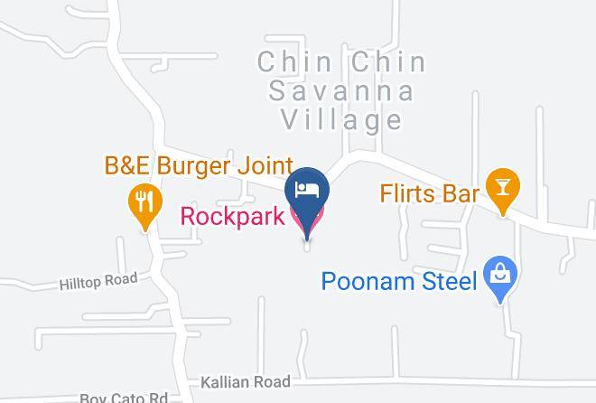 Tunapuna - Rockpark Hotel Maps