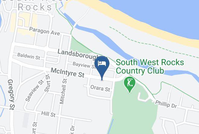 Kempsey - Rockpool Motor Inn South West Rocks Maps