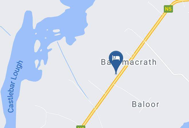 Castlebar - Rocksberry Bed And Breakfast Maps