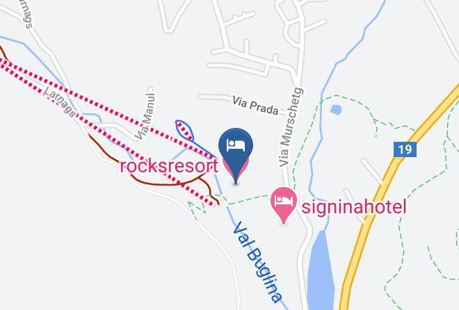 Surselva - Rocksresort Maps