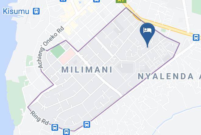 Kisumu - Rockwel Hotel Maps