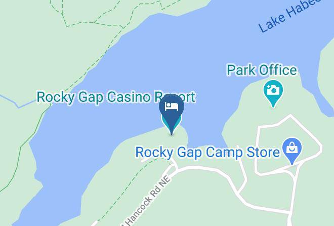 Allegany - Rocky Gap Casino Resort Bw Premier Collection Maps