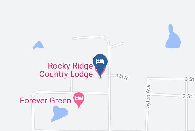 Rocky Ridge Country Lodge Map - Alberta - Division 3