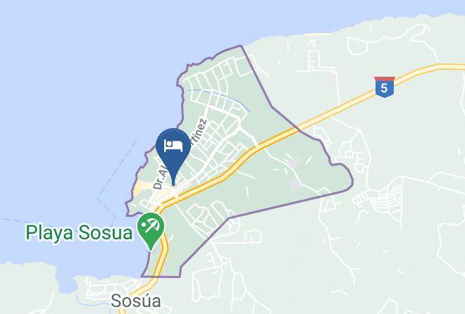 Sosua - Rocky's Rock & Blues Bar & Hotel Maps