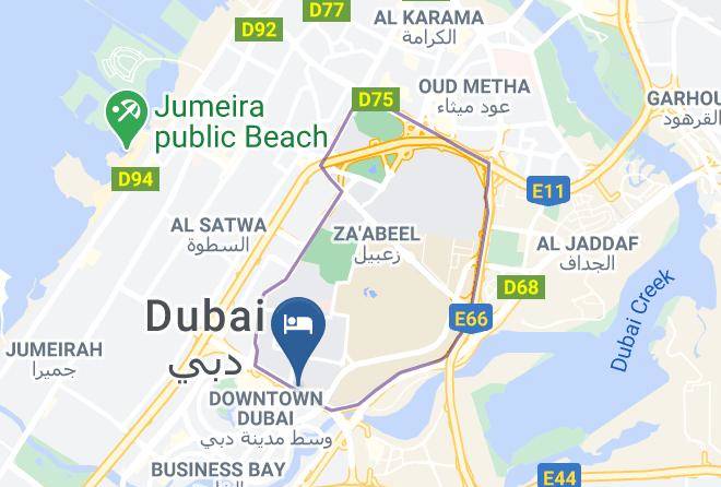 Dubai - Roda Al Murooj Residences Maps