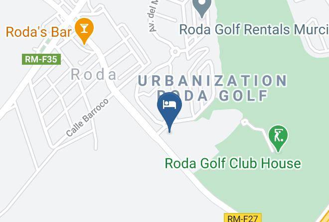 Murcia - Roda Golf & Beach Resort Maps