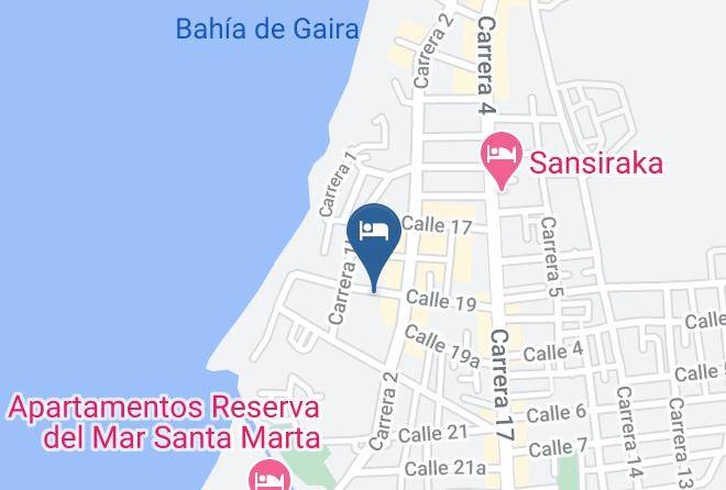 Santa Marta - Rodadero Plaza Maps