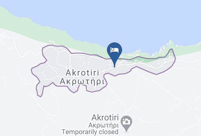 Thira - Rodakas Hotel Maps