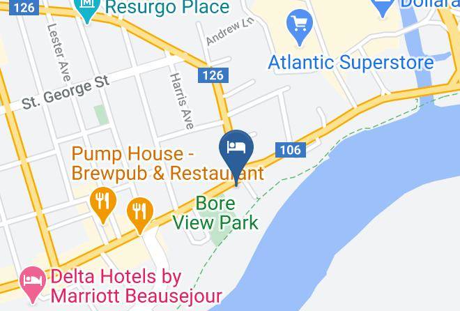 Westmorland - Rodd Moncton Hotel Maps