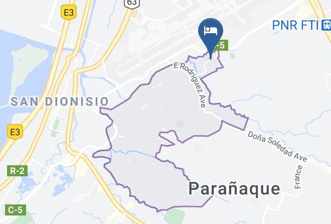 Metro Manila - Rodello's Bed And Breakfast Maps