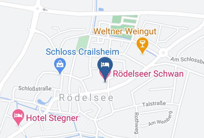 Kitzingen - Rodelseer Schwan Maps