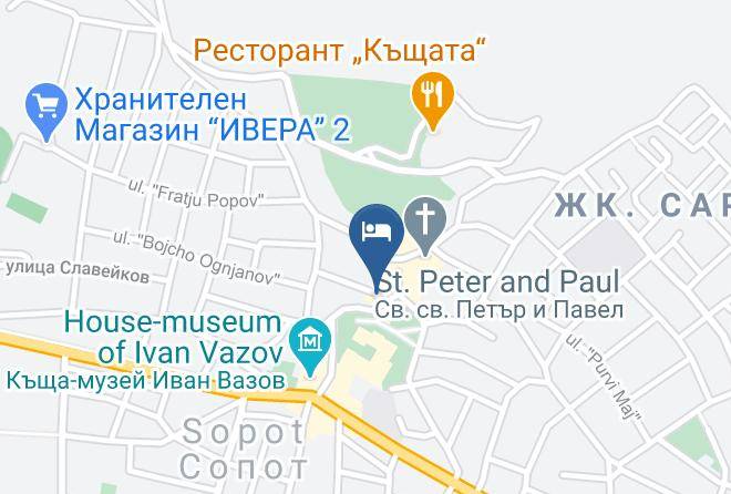 Sopot - Rodeo Hotel Restaurant Maps