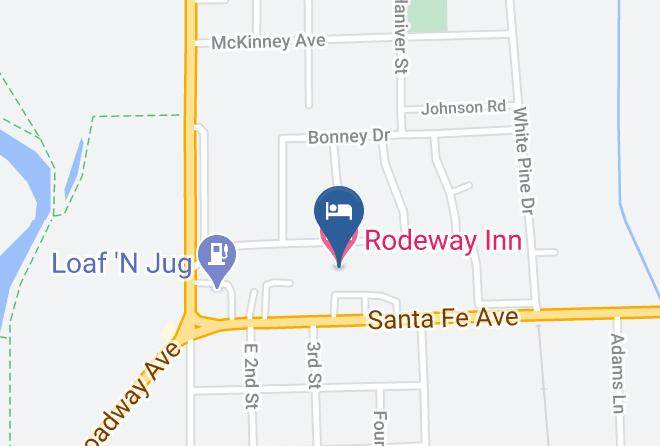 Alamosa - Rodeway Inn Alamosa Maps